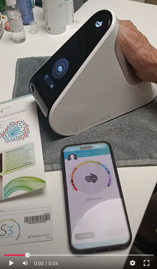 Biofotonický skener S3