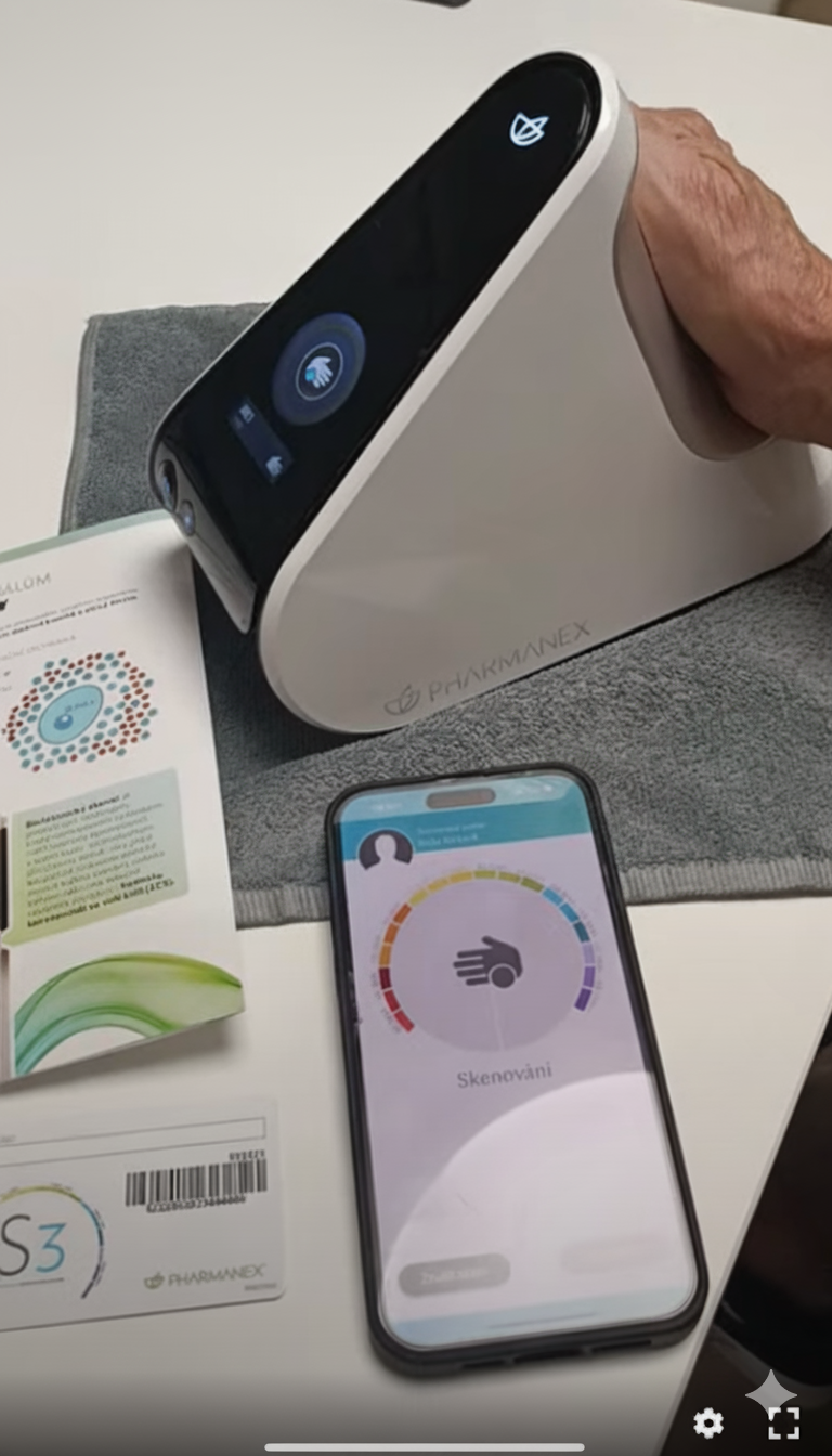 Biofotonický skener S3